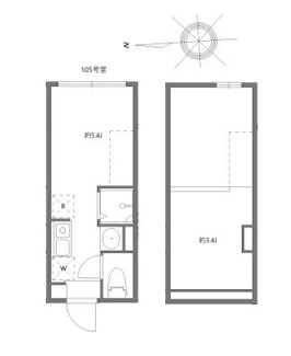 【間取り】 | マルバ北赤羽