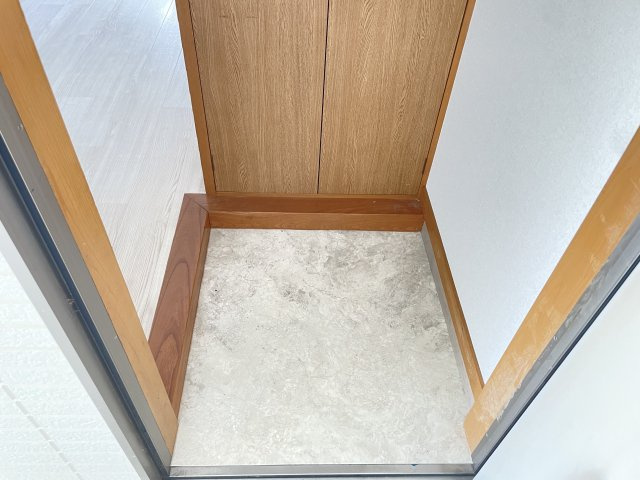 カーサヒューマンBの玄関|ゆったりとした玄関です