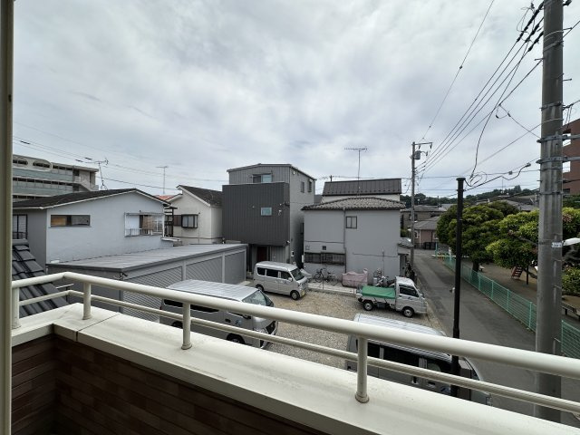 川崎市多摩区宿河原３丁目のアパートの展望