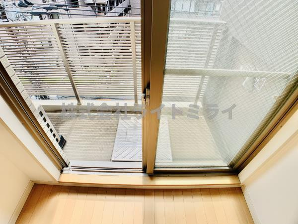 シエル白山　Ｂ館のバルコニー| 