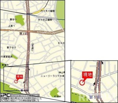 【地図】 | エルサンタフェ渋谷