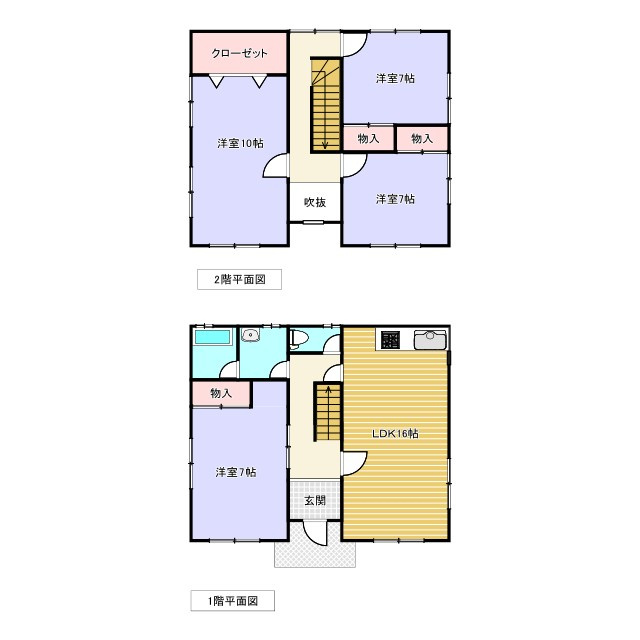 前橋市二之宮町の間取り|間取図
