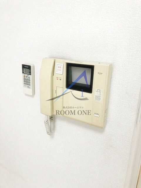 シンシア大森セカンドステージのセキュリティ|モニター付きインターホンです。