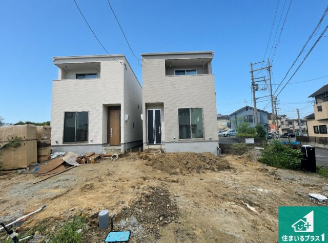■交野市郡津　新築一戸建ての駐車場|駐車スペース！散水栓があるので、こまめに愛車を洗えます！