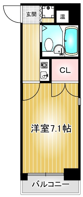 キャピタル上前津|名古屋市の賃貸ならMy賃貸の間取り|キャピタル上前津