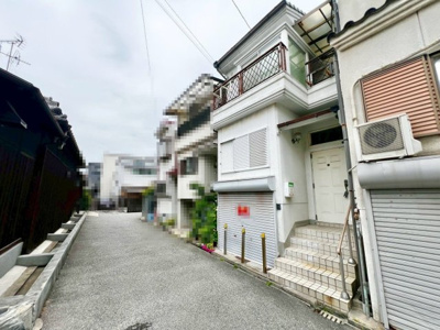【前面道路含む現地写真】 | 田辺３丁目　中古一戸建