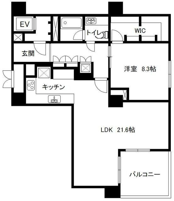 ペアシティ・ルネッサンスの間取り