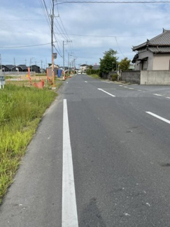 【前面道路含む現地写真】 | 木更津市高柳　土地　巌根駅