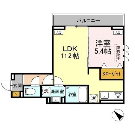 【間取り】 | D-SOLACE新千葉3丁目