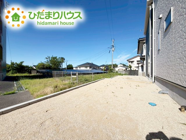 いわき市金山町第10　新築戸建　1号棟の庭|陽当り良好のお庭付き(*^^*)