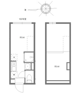 【間取り】 | マルバ北赤羽