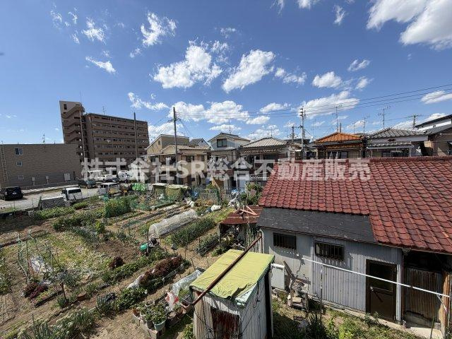 稲葉3丁目古家付き土地の展望|周りに日光を遮る物がなく、陽当たり・通風良好で気持ちよく過ごせます♪