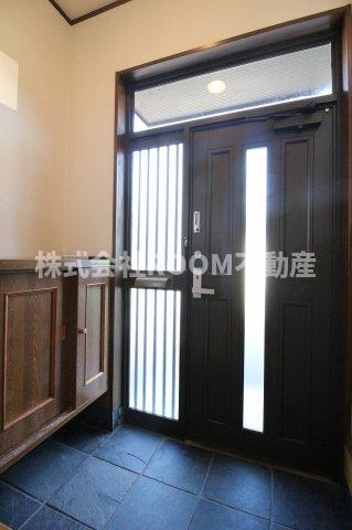 福田貸家の玄関|落ち着いた玄関です