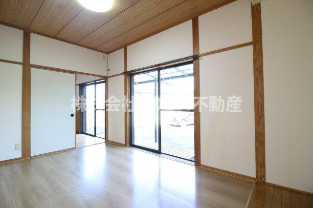 福田貸家の寝室|ゆとりの広さです