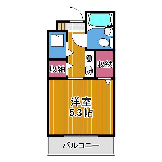朝日プラザ河内長野デポーフロントの間取り