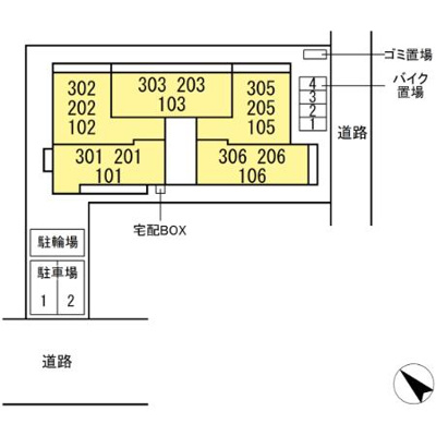 【区画図】 | D-SOLACE新千葉3丁目