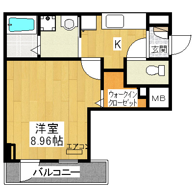 プリムヴェールの間取り