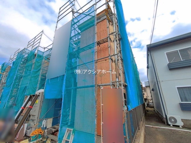 所沢市東所沢4丁目・全3棟　新築一戸建　A号棟の外観|現地写真（2026年6月10日撮影）