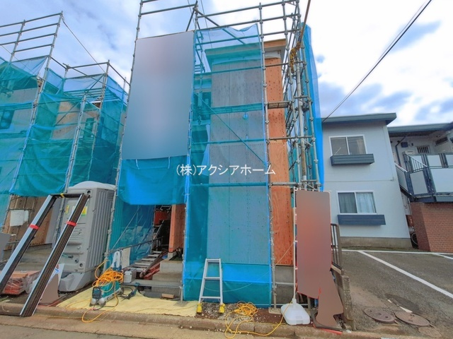 所沢市東所沢4丁目・全3棟　新築一戸建　A号棟の外観|現地写真（2026年6月10日撮影）