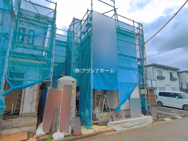 所沢市東所沢4丁目・全3棟　新築一戸建　A号棟の外観|現地写真（2026年7月6日撮影）