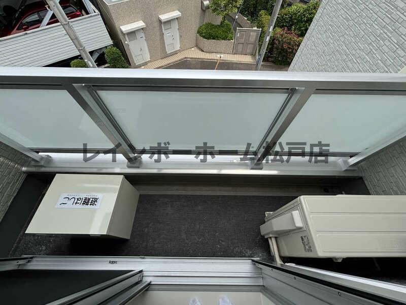 鎌ケ谷市新鎌ケ谷３丁目の賃貸マンションのバルコニー