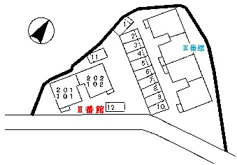 フォレストサイドⅡ番館の駐車場|駐車場