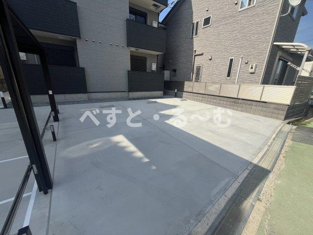 NET-K江井島の駐車場