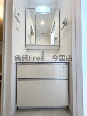 【独立洗面台】 | プレジオ玉造　仲介手数料無料