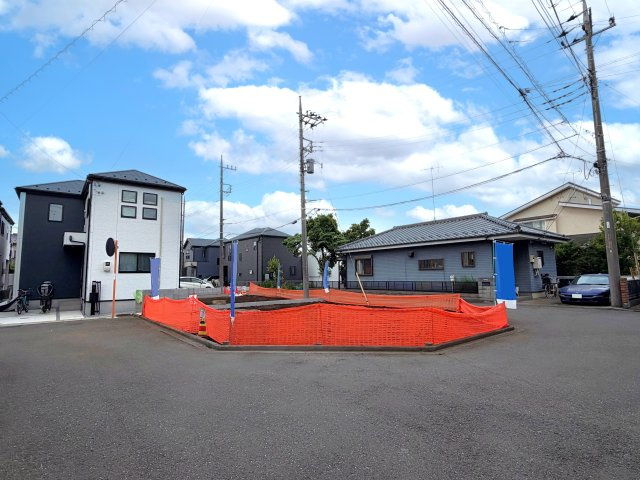 和光市南1丁目　土地30坪×穏やかな住環境　長期優良住宅　最終2棟の前面道路含む現地写真|2号棟