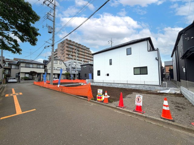 和光市南1丁目　土地30坪×穏やかな住環境　長期優良住宅　最終2棟の前面道路含む現地写真|5号棟