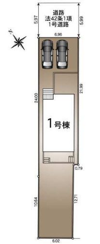 クレイドルガーデン周南市梅園町第1の区画図