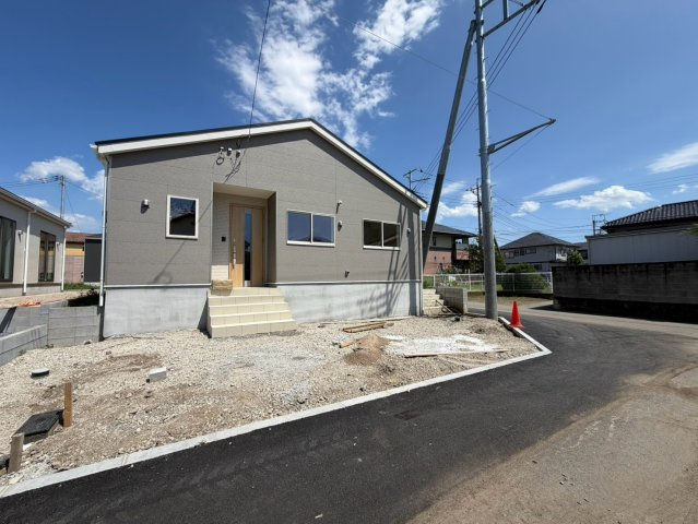 【外観】 | 前橋市青柳町　平屋　新築住宅