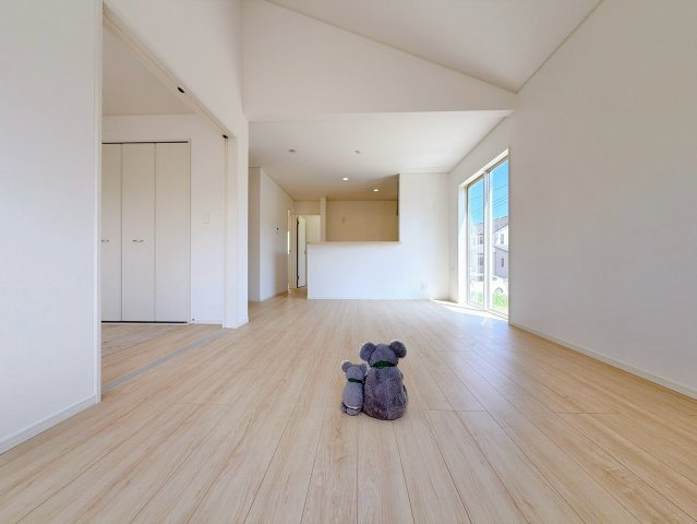 【居間・リビング】 | 前橋市青柳町　平屋　新築住宅