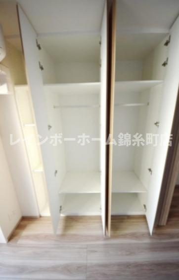 クラスタ越中島の収納