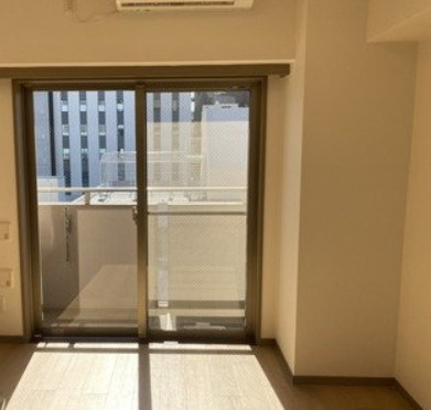 新宿区新小川町の賃貸マンションの居間・リビング