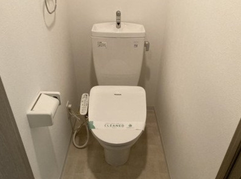 新宿区新小川町の賃貸マンションのトイレ