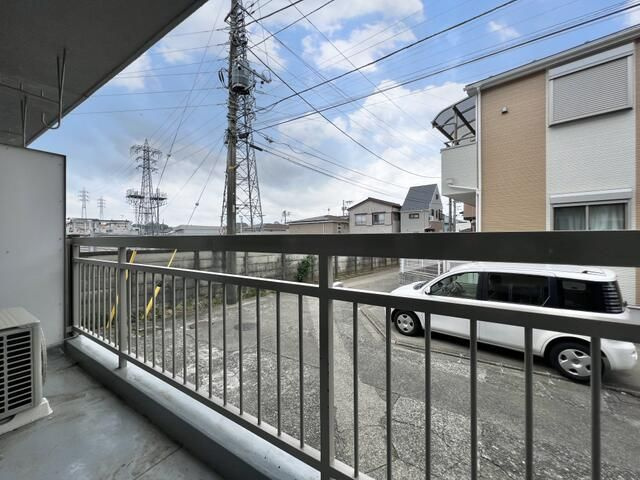 日生マンションのバルコニー