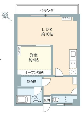 日生マンションの間取り