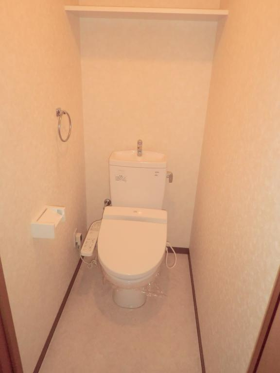 熊本市東区戸島７丁目の賃貸マンションのトイレ