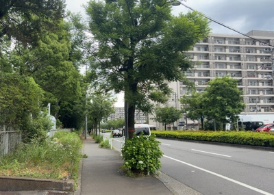 【展望】 | 八王子はざま住宅 | 眺望を気にして物件を探す場合、前面に建物が建っていないか現地で確認しましょう！前面に建物があると景色はもちろん、日当たりや風通しにも影響が出てきます。住んだ時のことを想像しながら現地見学をしましょう。