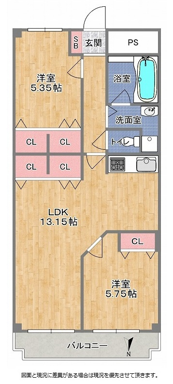 【間取り】の画像
