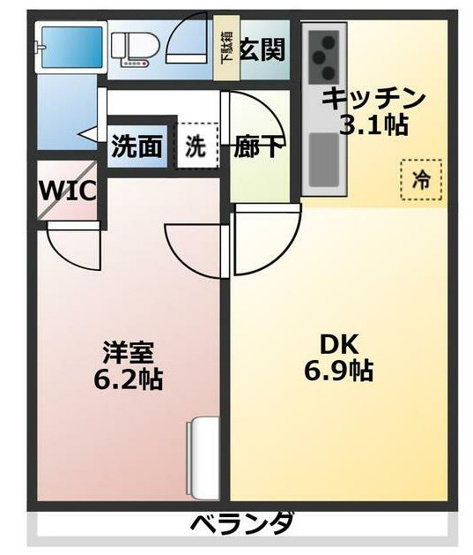【間取り】 | セザール馬込