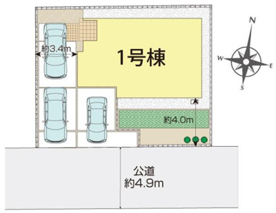 【区画図】 | 綾瀬市綾西1丁目 新築戸建 全1棟