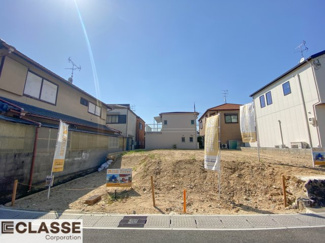 【前面道路含む現地写真】 | 宇治市広野町寺山2区画A号地　売土地　建築条件無し
