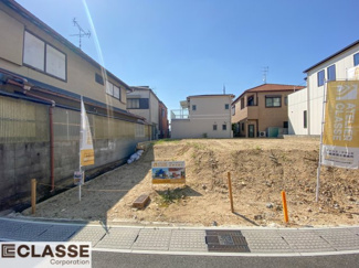 【前面道路含む現地写真】 | 宇治市広野町寺山2区画A号地　売土地　建築条件無し