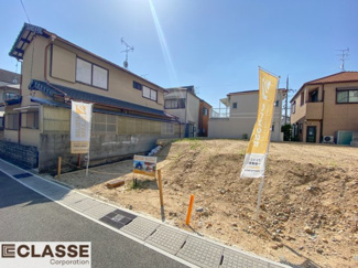 【前面道路含む現地写真】 | 宇治市広野町寺山2区画A号地　売土地　建築条件無し