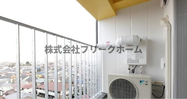 レスピール三鷹のバルコニー