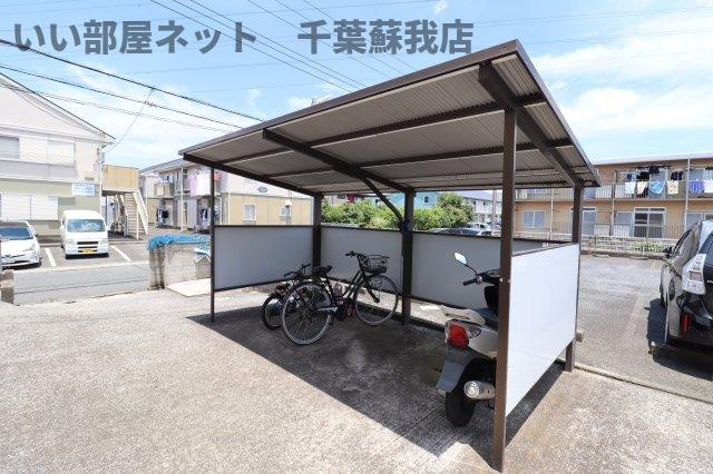 カサグランデ君塚のエントランス|駐輪場