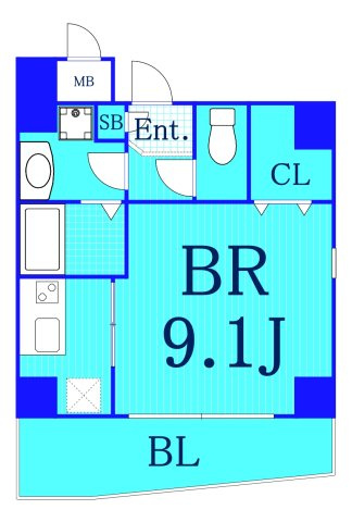 ビエンツ杉田の間取り