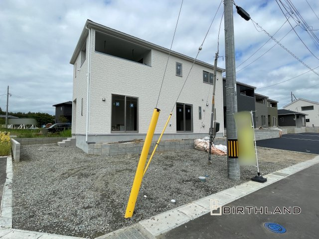 新築戸建・新築建売　郡山市田村町東山第1　守山小・守山中の外観|〈1号棟〉2026年8月完成予定です！同社完成物件ご内覧可能です♪